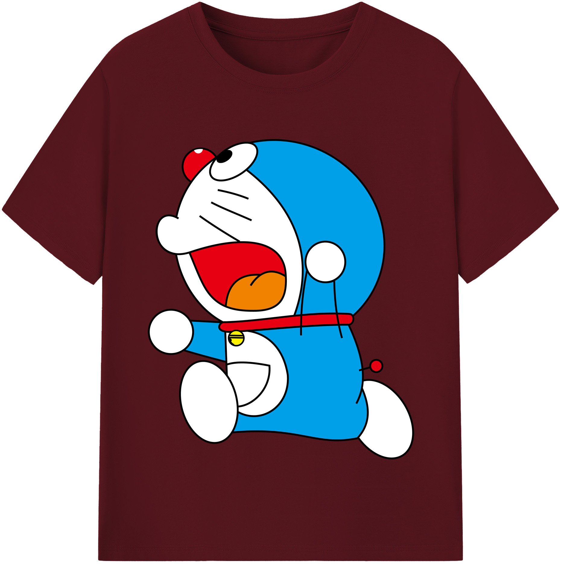（画像用） ドラえもん Doraemon 綿100％半袖Tシャツ（フロントプリント）